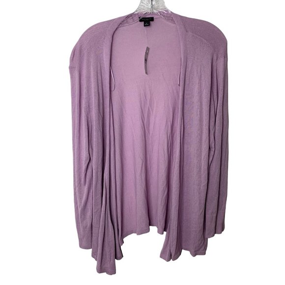 Ann Taylor Sweaters - Ann Taylor Cardigan Sweater Women's Size XL Purple Knit Long Sleeve Lightweight
